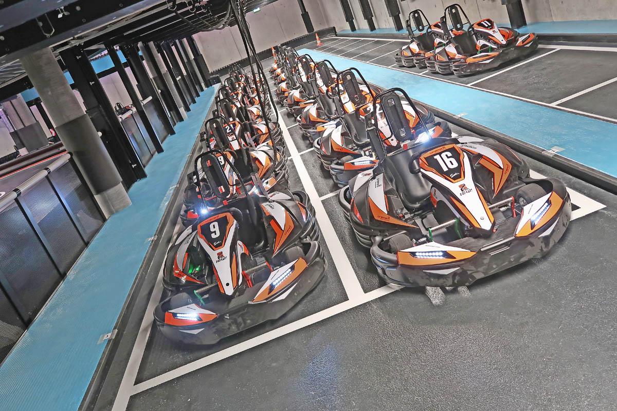 Cinema 8 Heute wird E Go Kart Bahn eröffnet Landanzeiger